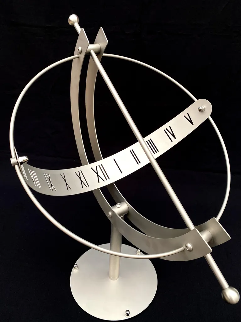 Cadran solaire orientable et résistant aux intempéries DanDiBo 70cm