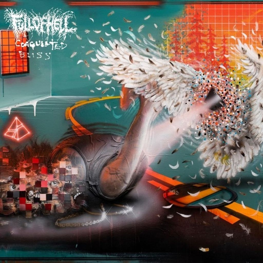 Full Of Hell: Coagulated Bliss (Clear W/ Multiple Colored Splatter Vinyl)