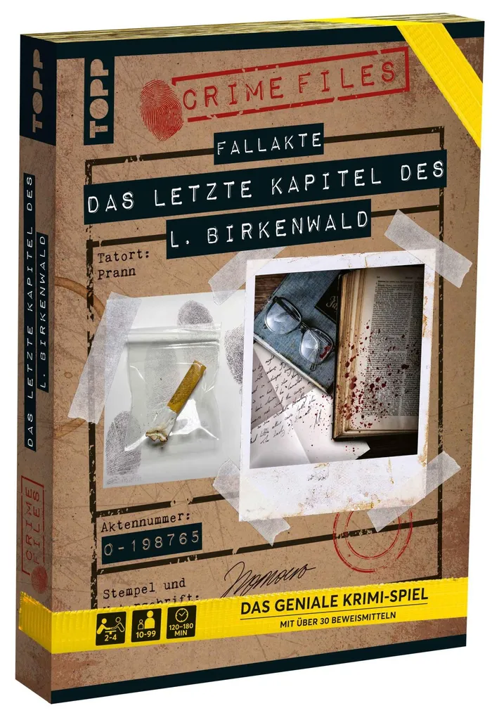 Crime Files Jeu d'enquête réaliste : Résolvez l'affaire L. Birkenwald