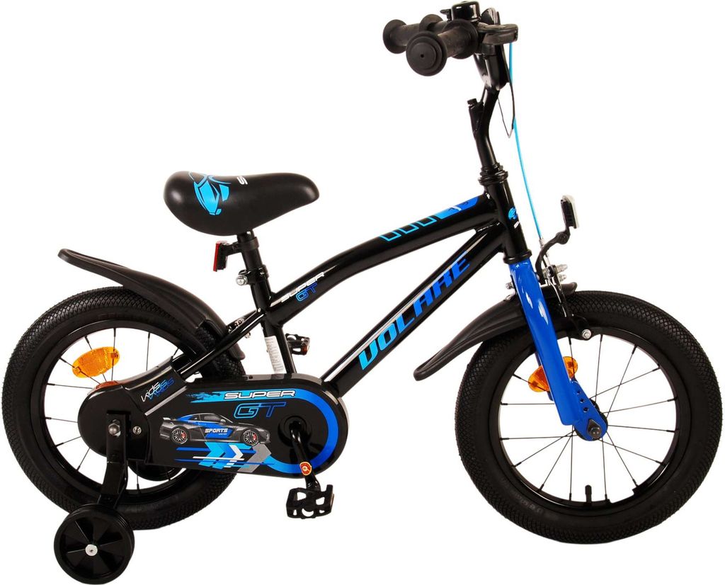 Volare Super GT Kinderfahrrad - Jungen - 14 Zoll - Blau Produktbild 