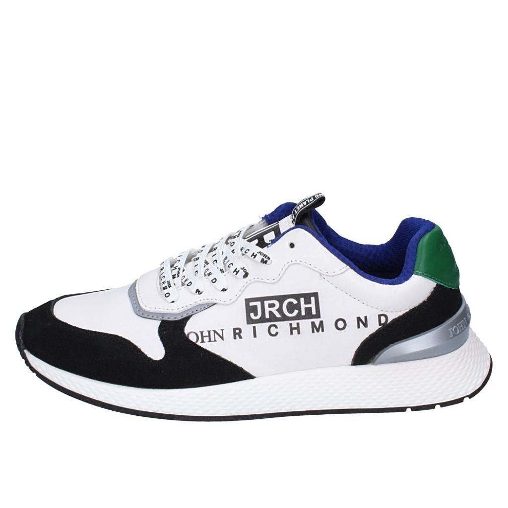 JOHN RICHMOND 12211/CP Sneaker Herren Leder Schwarz BF664 - Produktbild 