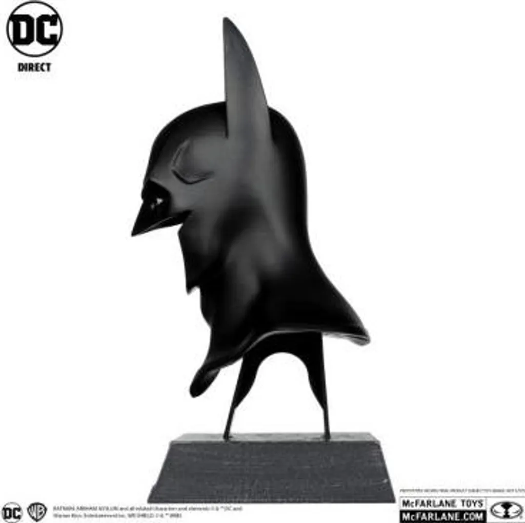 Masque de Batman 19 cm : Mini-Réplication Arkham Asylum DC Direct 1/3 - 13