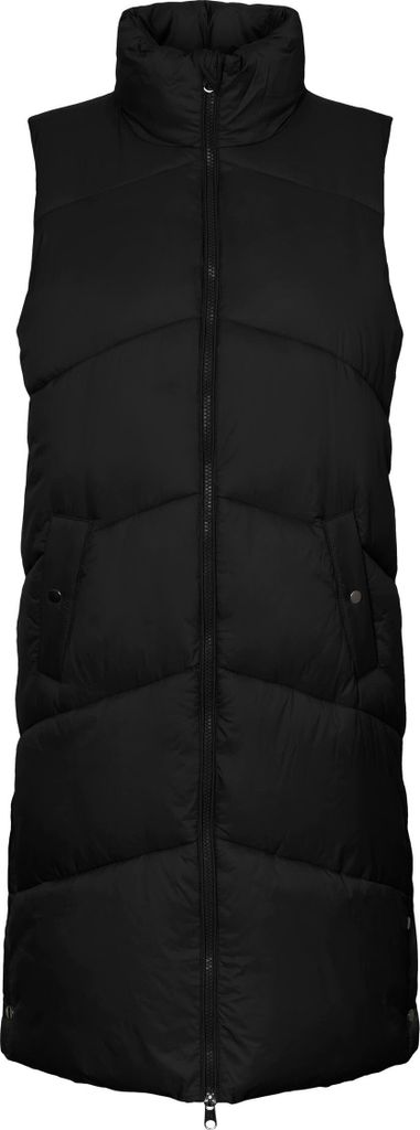 VERO MODA Lange Puffer Weste Wattierte Stepp Jacke ohne Produktbild 