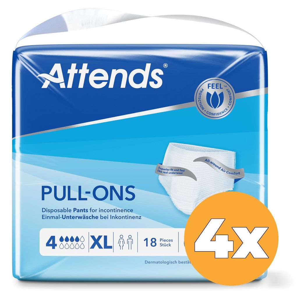 Attends Pull-Ons 4 XL 4X18 St Produktbild 