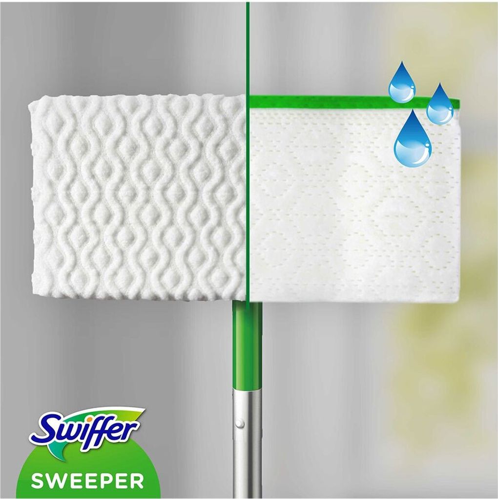 Swiffer Starter-Set Bodenwischer Trocken-/Nass-Wischtücher Produktbild 7
