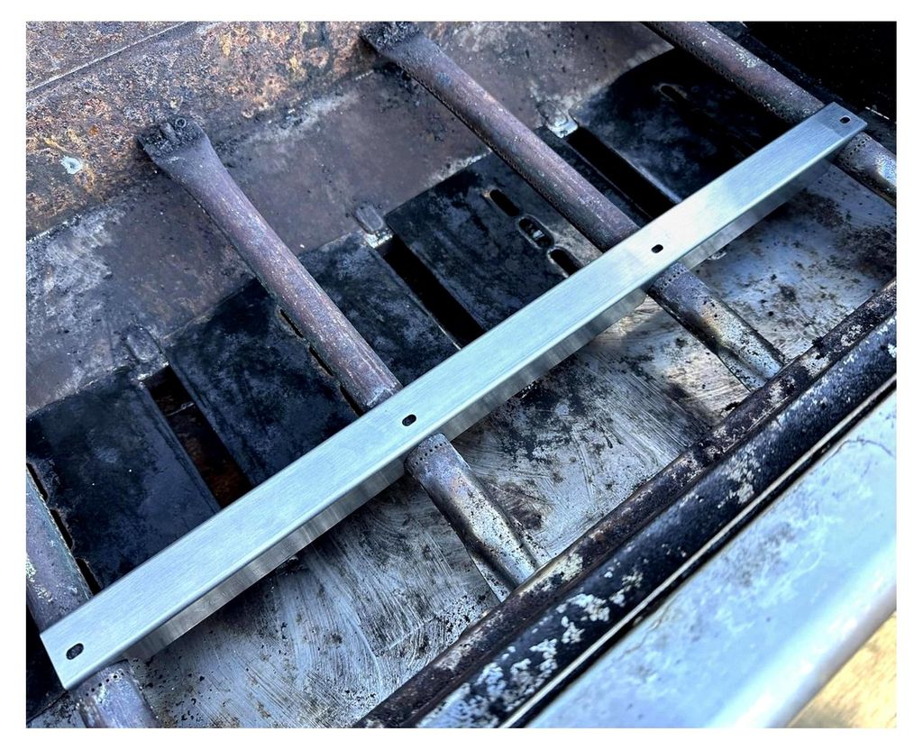 Brennerbrücke aus Edelstahl 1.4301 für Burnhard Earl für alle 3 Brenner