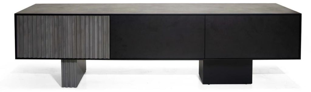 s Wohnzimmer Sideboard TV-Schrank aus Holz elegantes Lowboard Möbel