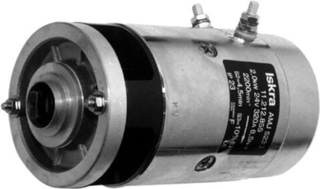 Moteur de Démarrage 24V 2kW pour Compresseurs Hydrovane de Marque MAHLE