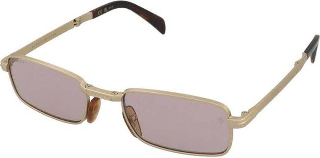 David Beckham DB 99/ORIGAMI GOLD BROWN HORN/ VIOLET TO GREY 53/21/145 Herrenbrillen Sonnenbrillen