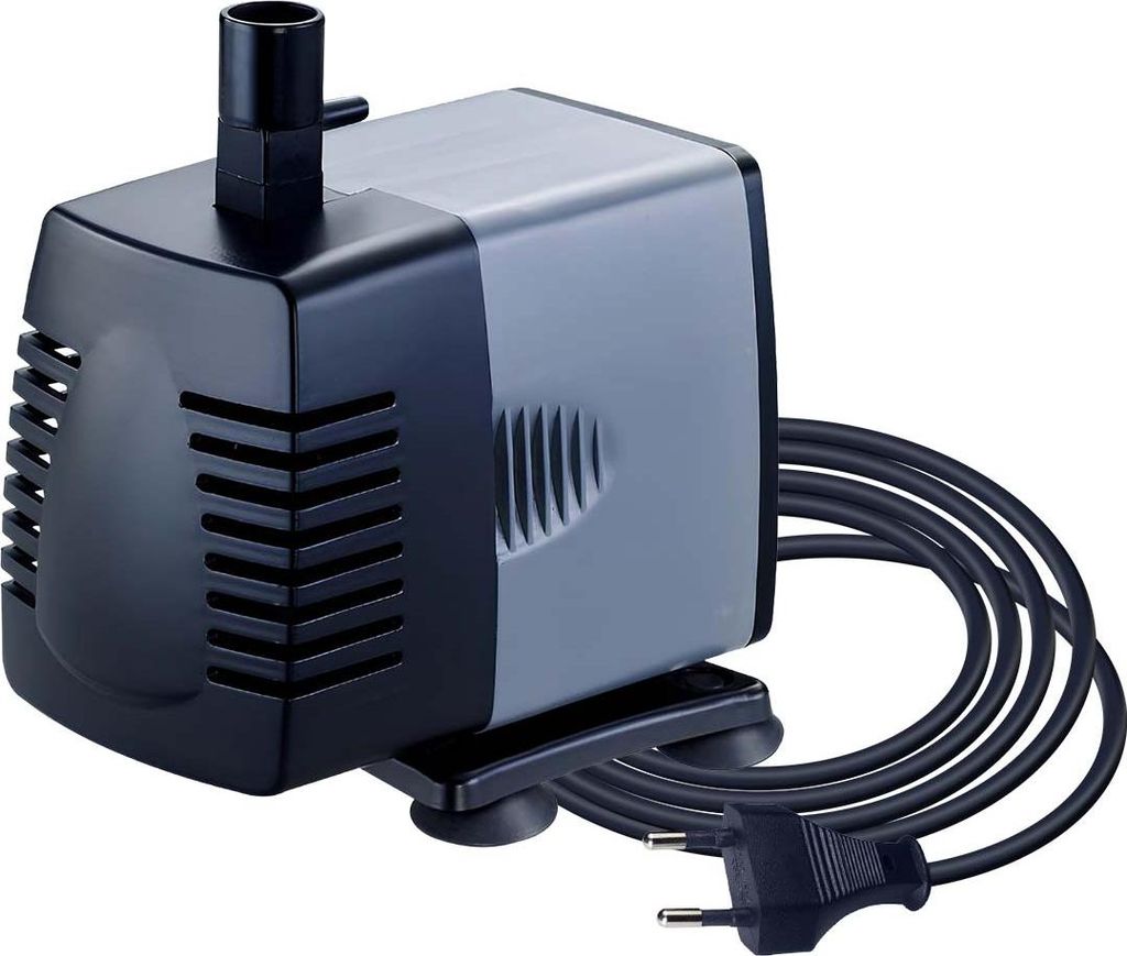 Avizar, Kompakte Tauchpumpe 25W für Aquarium 1200 L/h, Schwarz