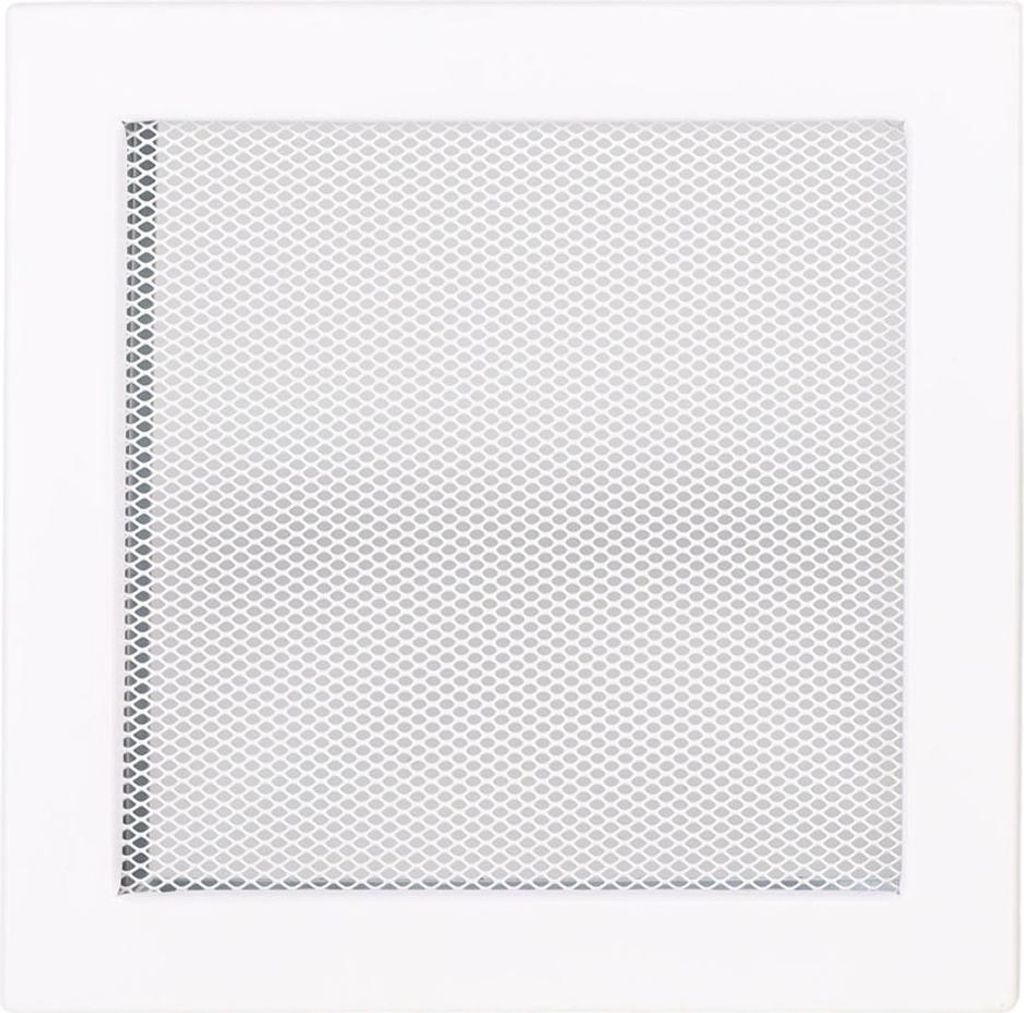 Ventlab Gitter mit Gittergewebe 220 x 220 mm, weiß