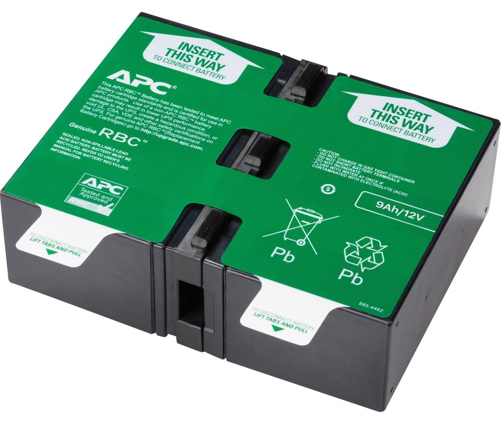 APC APCRBC124 - Ersatzbatterie für Unterbrechungsfreie Produktbild 