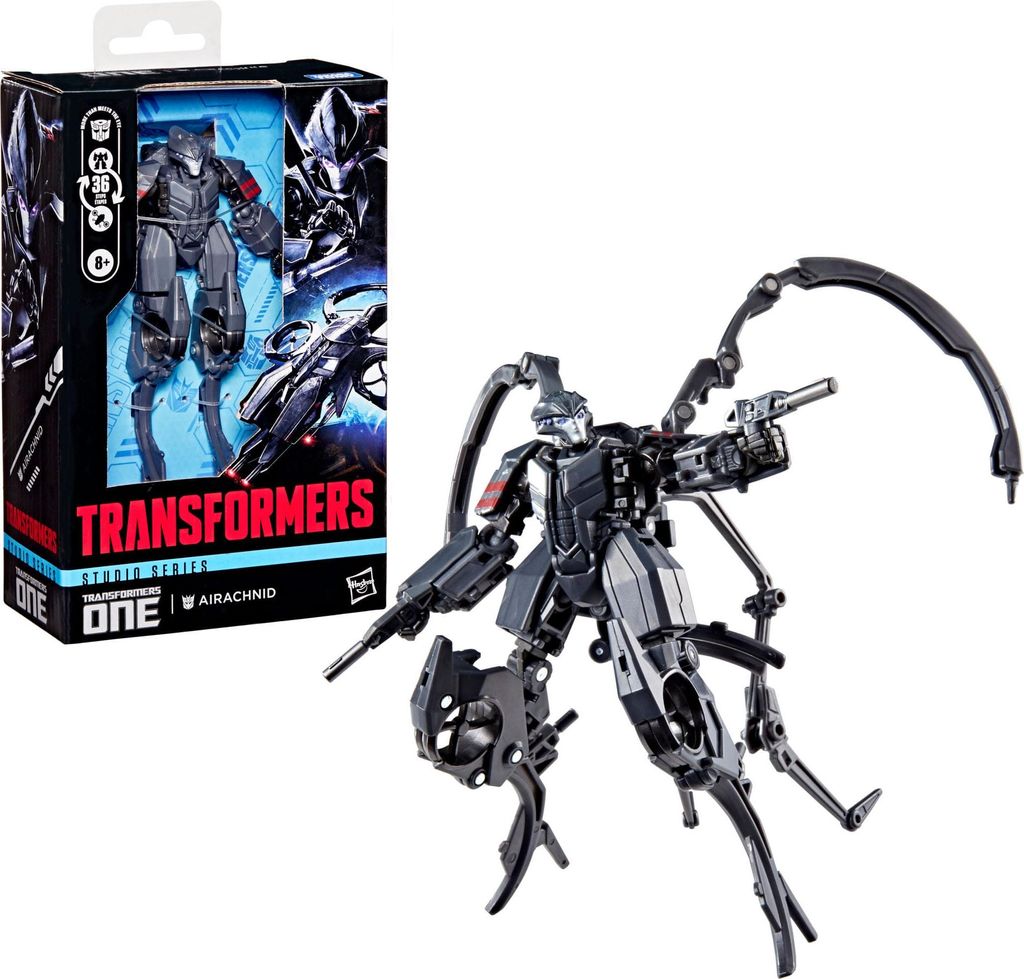 Figurine Transformers Studio Series Airachnid Classe Deluxe Image du produit 