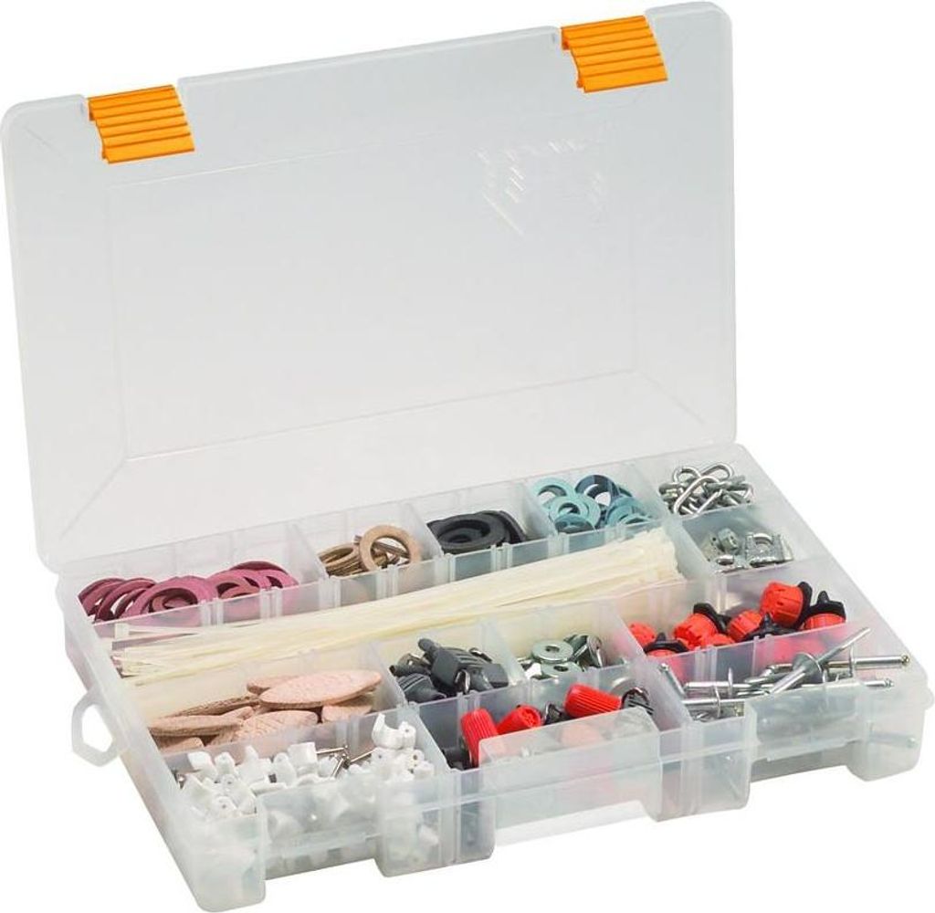 Plano Kleinteilebox Modell 3600Pro 275x190x45mm, 4-18 Fächer, für Kleinteile