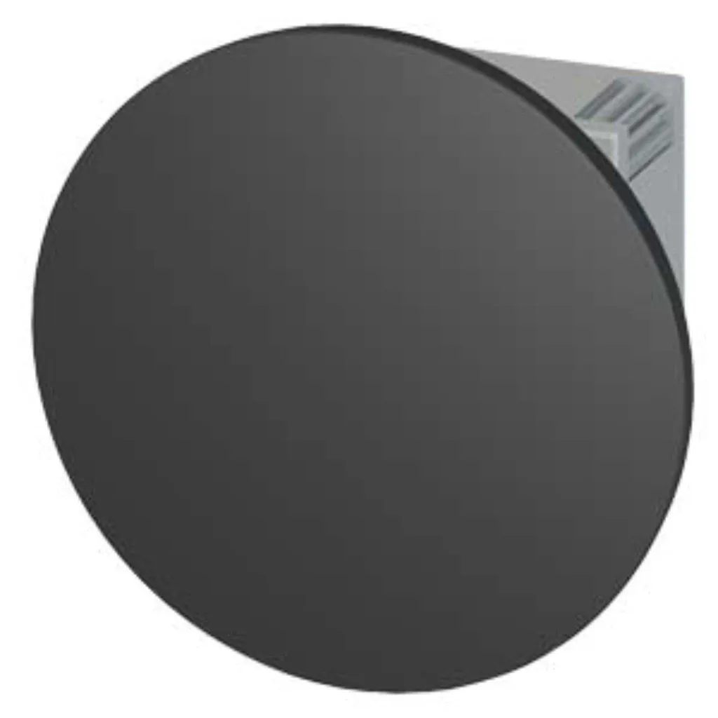 Siemens 3SB3500-1QA11-Tastiera per stampa pilota, 22 mm, rotonda, in metallo, nera, 60 mm