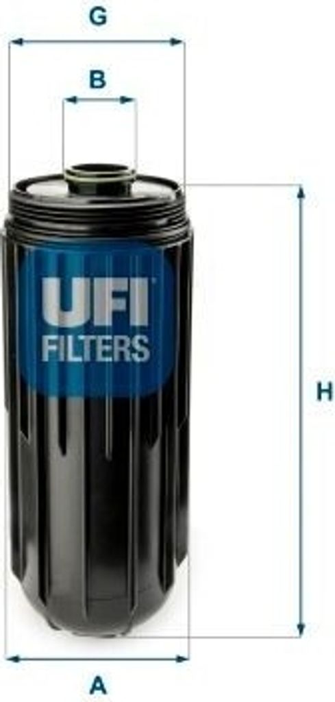 Ölfilter UFI 65.087.00 Filtereinsatz für IVECO STRALIS I TRAKKER I