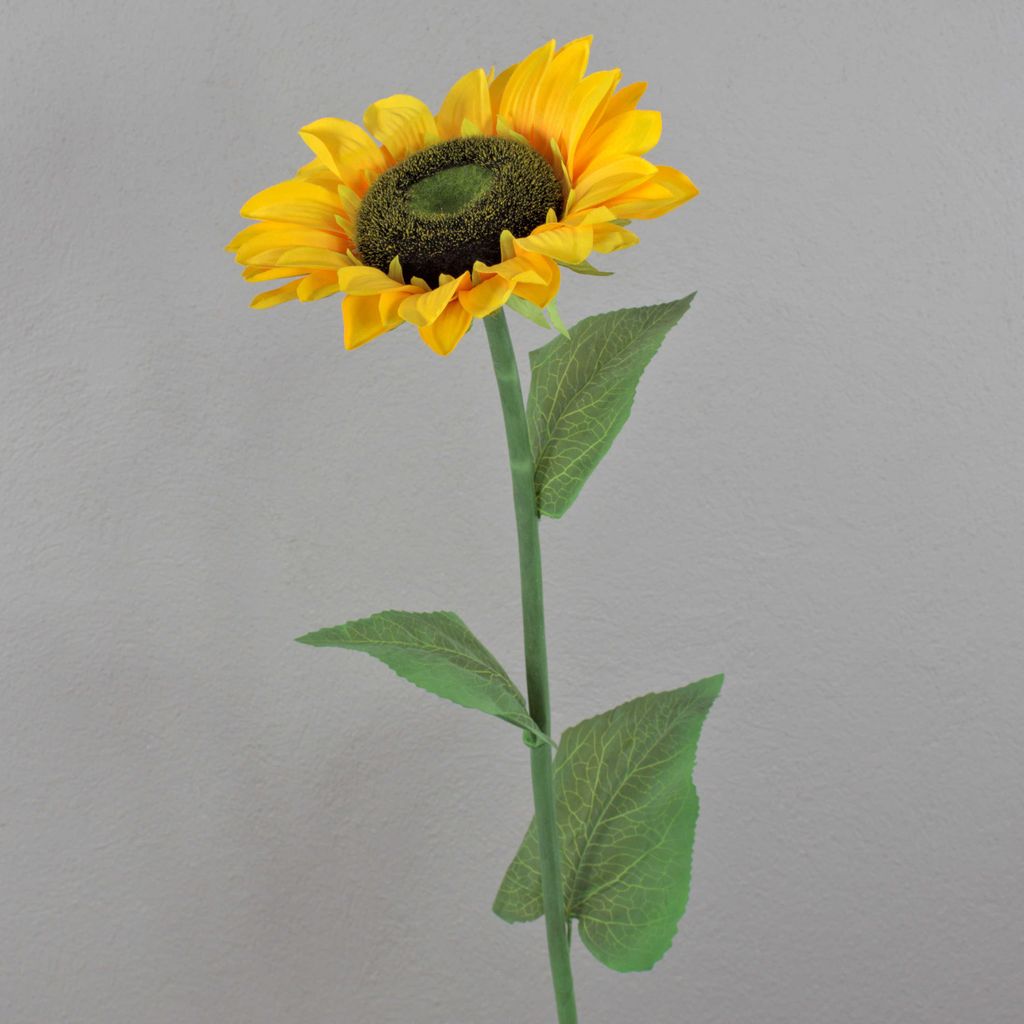artplants.de Deko Sonnenblume ESDINA, gelb, 110cm - Künstliche Blume