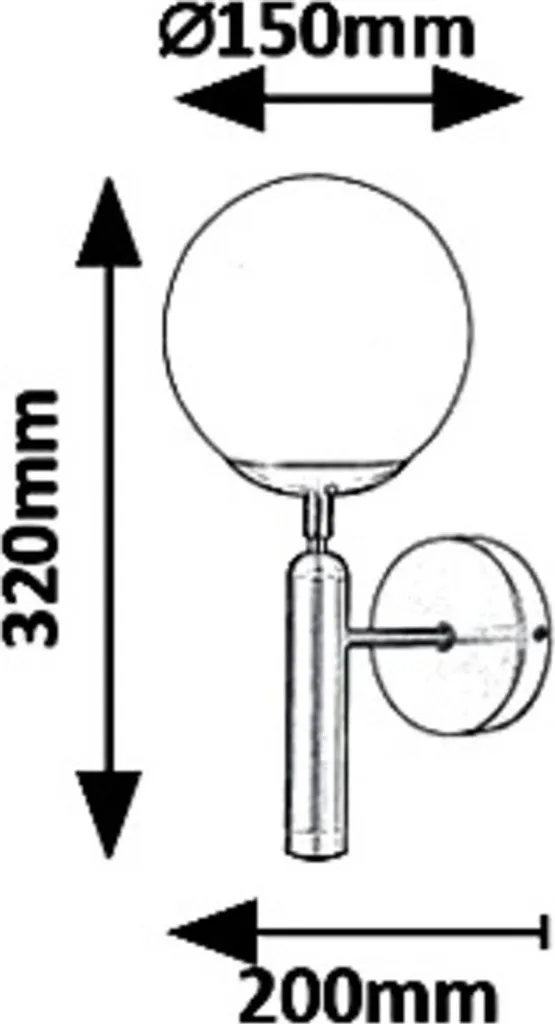 Applique murale design pour éclairage doux sans éblouissement E14 - 2