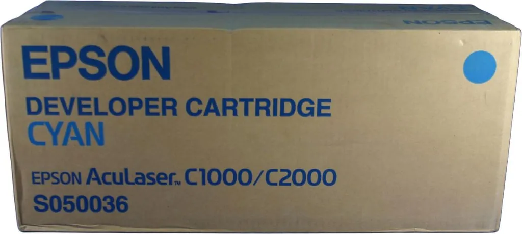 Cartouche de Toner Cyan Epson S050036 pour Imprimantes Laser AcuLaser