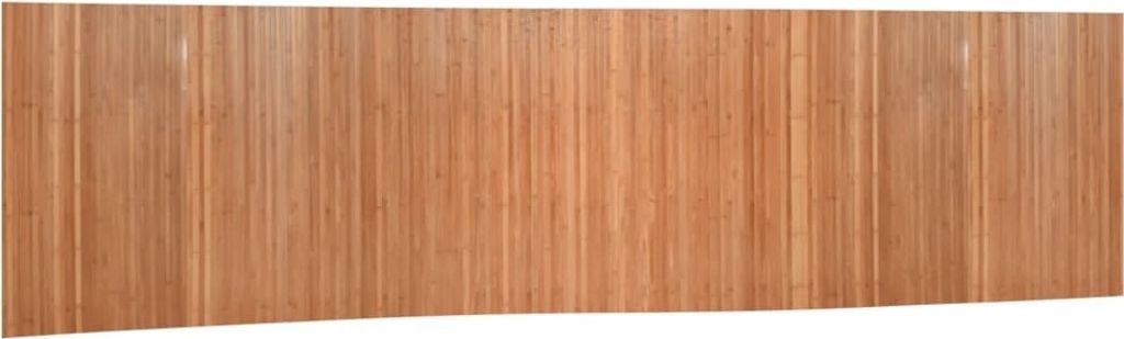 Paravent Natur 165x800 cm Bambus