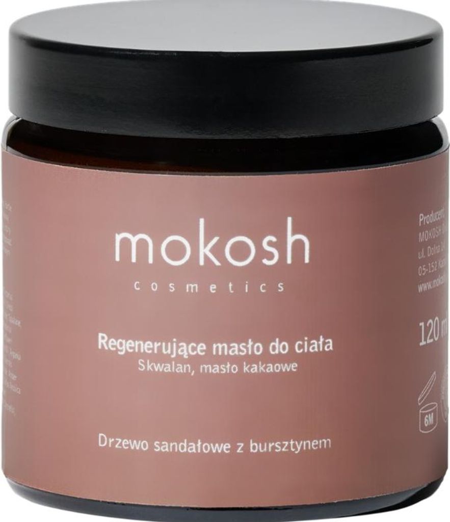 Regenerierende Körperbutter Sandelholz mit Amber 120ml Produktbild 
