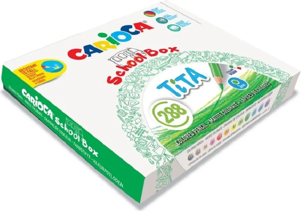 Esplosione di Colori con CARIOCA Tita 288 Pz: Creatività Senza Limiti