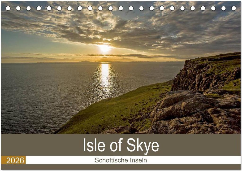 Isle of Skye - Schottlands Inseln (Tischkalender 2026 DIN A5 quer), CALVENDO Monatskalender