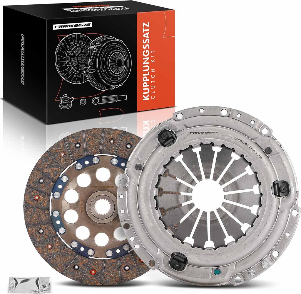 Frankberg 1x Kupplungssatz für Nissan Juke Pulsar Schrägheck Qashqai II SUV X-Trail Renault Kadjar 1.6L