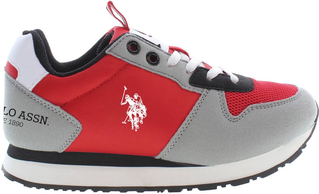 US POLO BEST PRICE ROTE SPORTSCHUHE FÜR KINDER : Farbe - Rot, Größe - 28 Größe: 28 Farbe: Rot