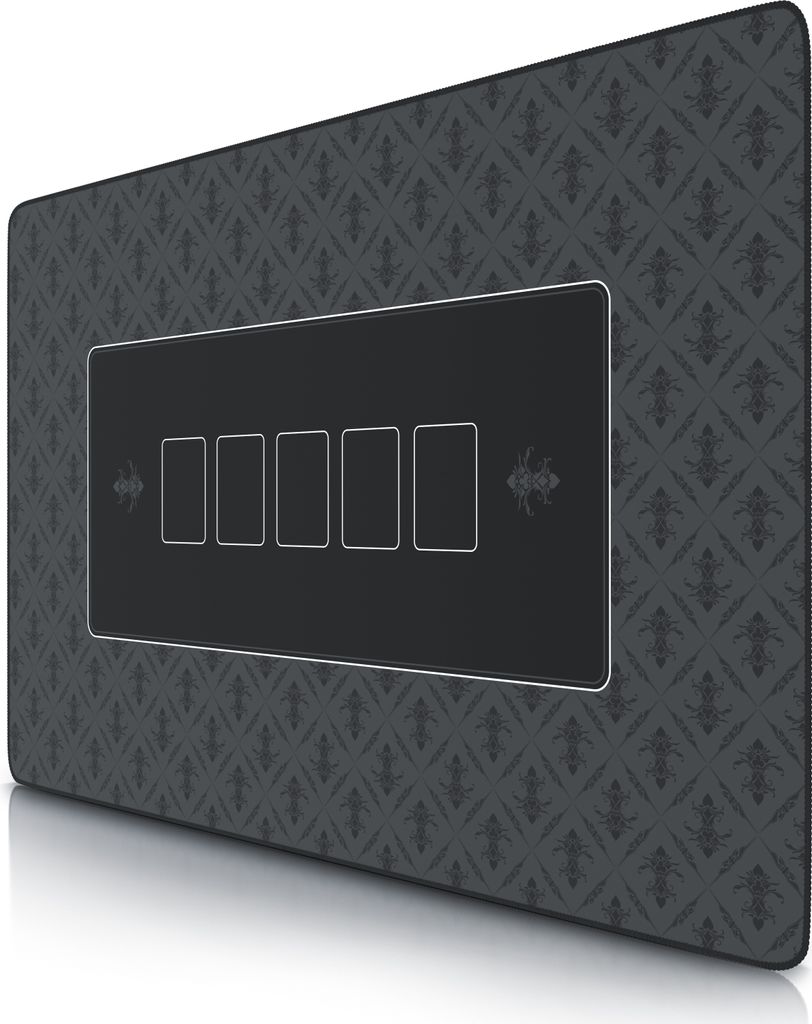 CSL XXL Pokermatte Tischauflage für Poker Kartenspiel Matte/ 100 x 60 cm /Pokertisch Auflage