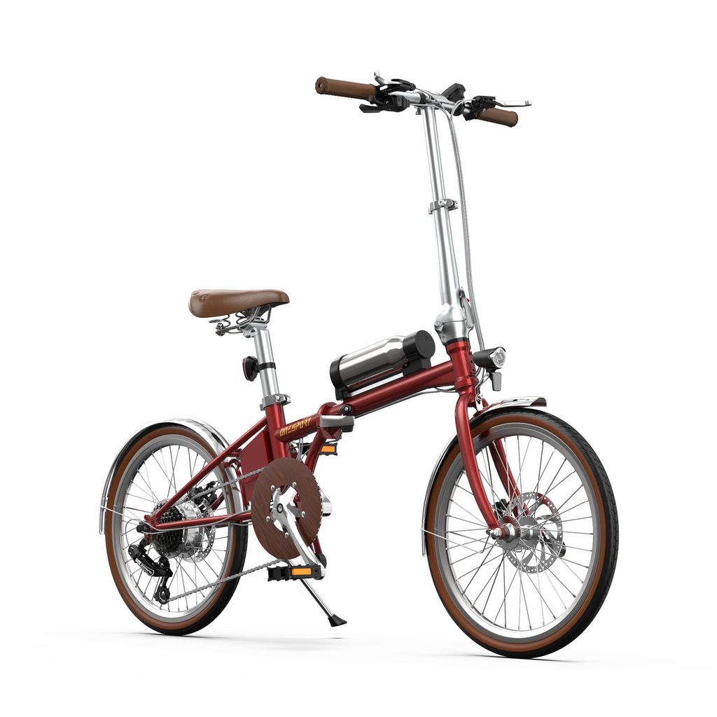 20" Klappbar Elektrofahrrad Klappräder 36V5.2Ah E-Bike Pendeln Leichtes 17kg 2,5h laden Retro-E-Bike für Damen Herren E-Bike Cityräder ...