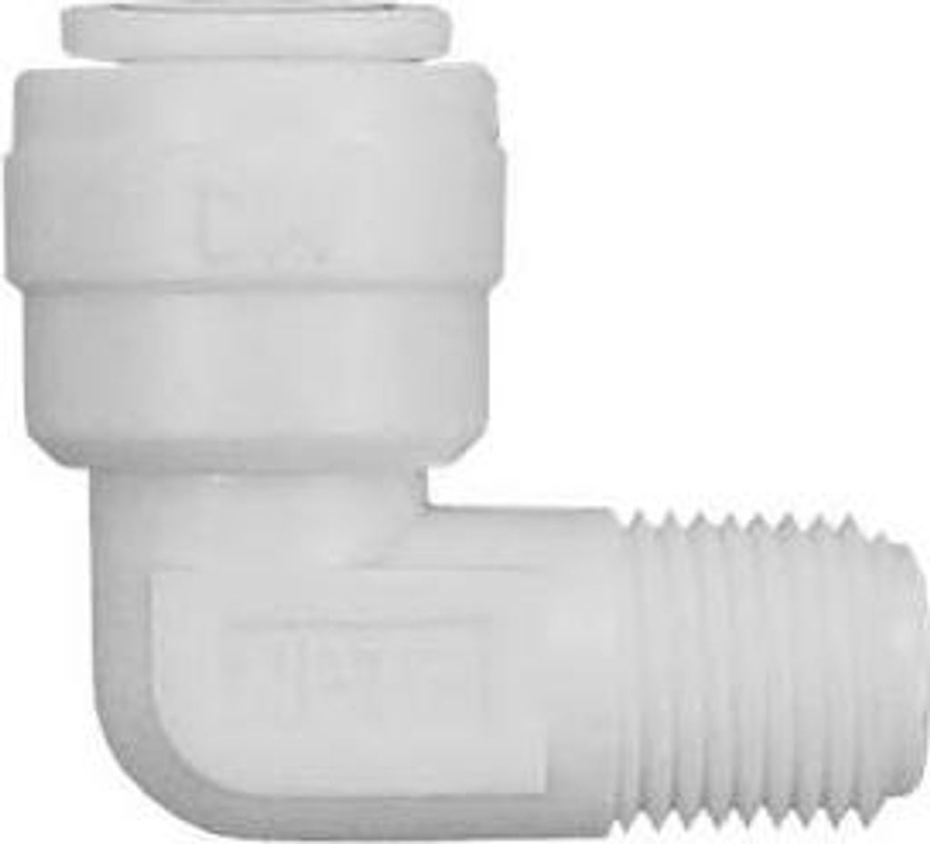 Membrananschluss Fitting Winkel 1/8 Zoll AG auf 1/4 Zoll Schlauch QC