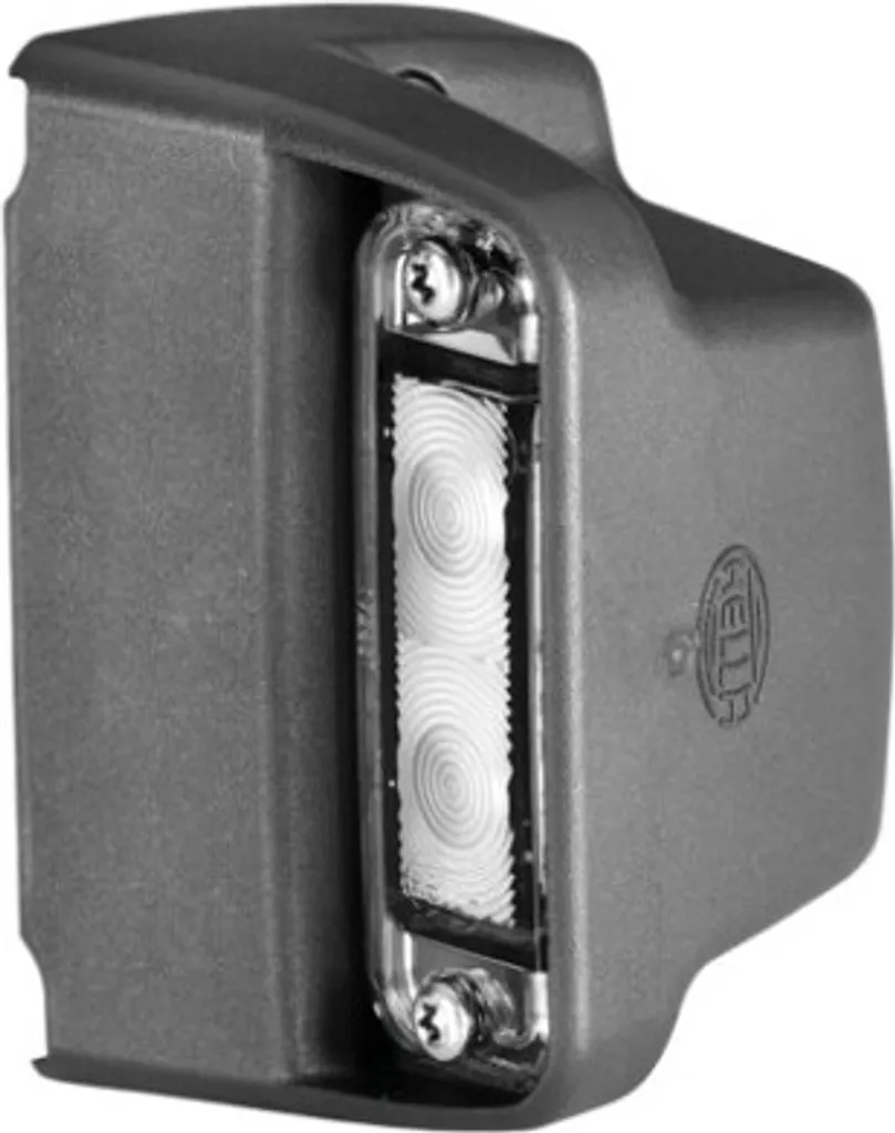 Luce Targa LED HELLA 2KA 012 271-031 Certificata IP5K9K per Mezzi Pesanti