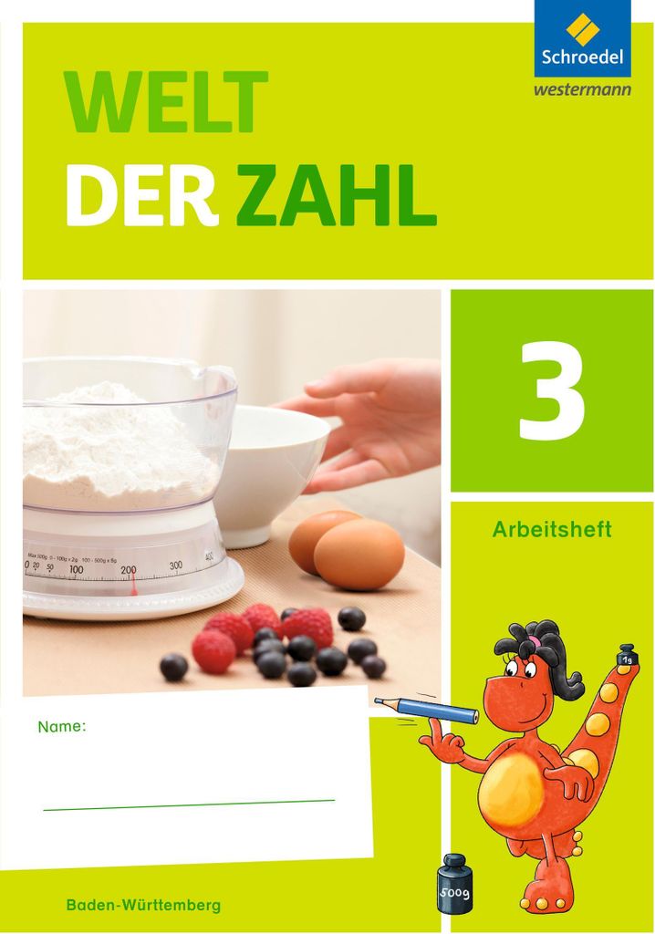 Welt der Zahl 3. Arbeitsheft. Baden-Württemberg