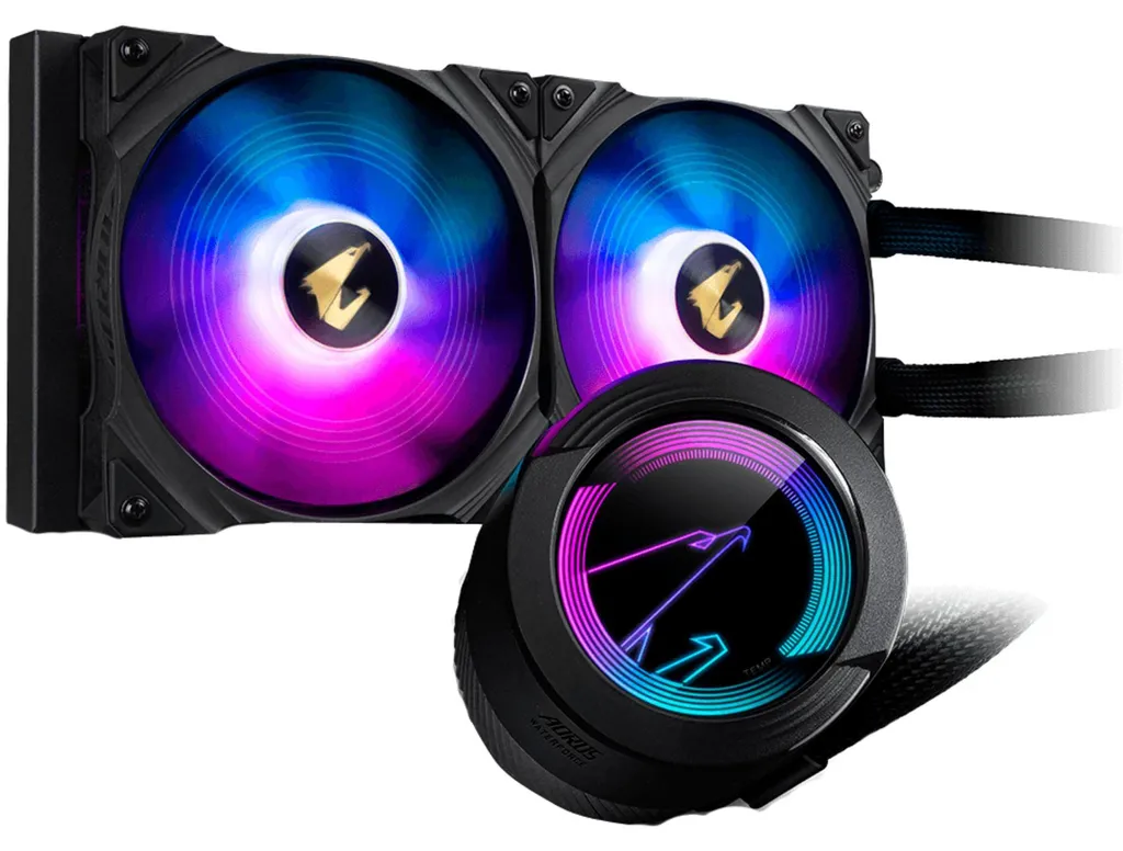 Refroidisseur liquide CPU AORUS WATERFORCE 280 avec double ventilateur