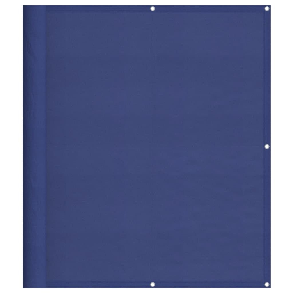 Balkon-Sichtschutz Blau 120x1000 cm 100 % Polyester-Oxford