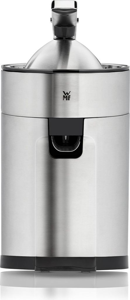 WMF Profi Plus Electric Orange Juicer, Lever Lemon Squeezer, Stainless Steel, Lime Press, Citrus Juicer, Orange Squeezer with Fruit Holder, 160 Wat...