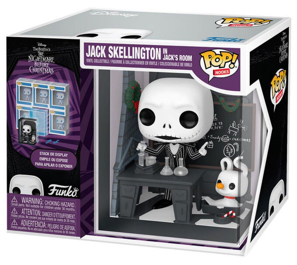 FUNKO POP! Vinyl Figur Nooks The Nightmare before Christmas Produktbild 