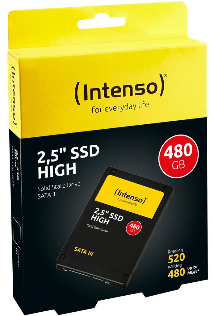 Intenso 2,5" SSD SATA III High Performance 480 GB Obrázek produktu 
