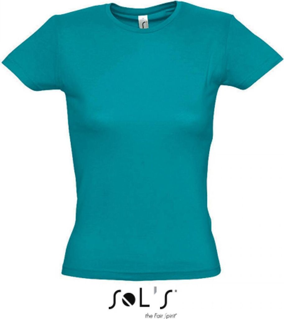 SOLs 11386 | Damen T-Shirt Miss - Farbe: Duck Blue - Größe: XL