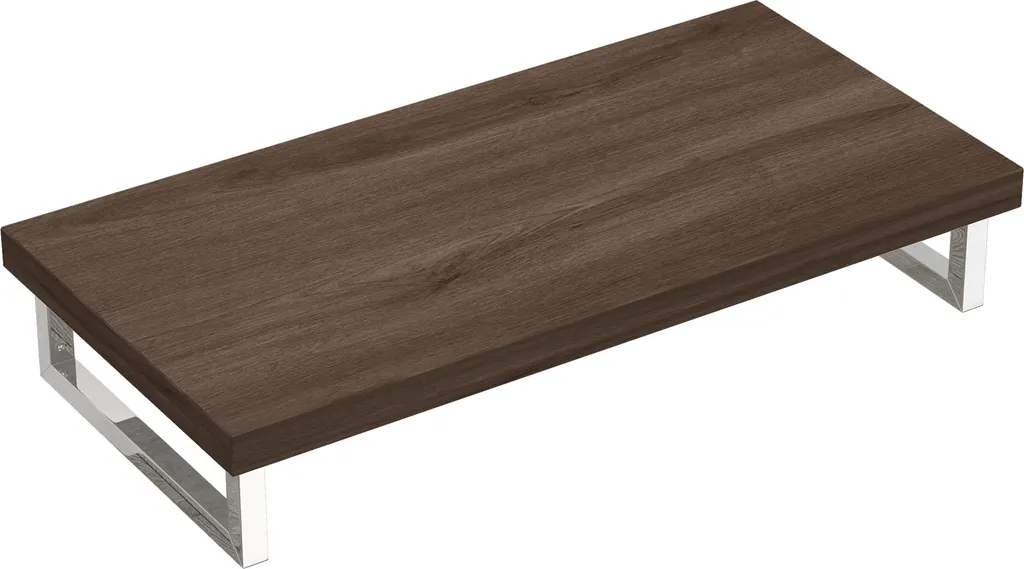 Doporro Platte01 Mensolone Bagno Sospeso 100x45 Legno Marrone