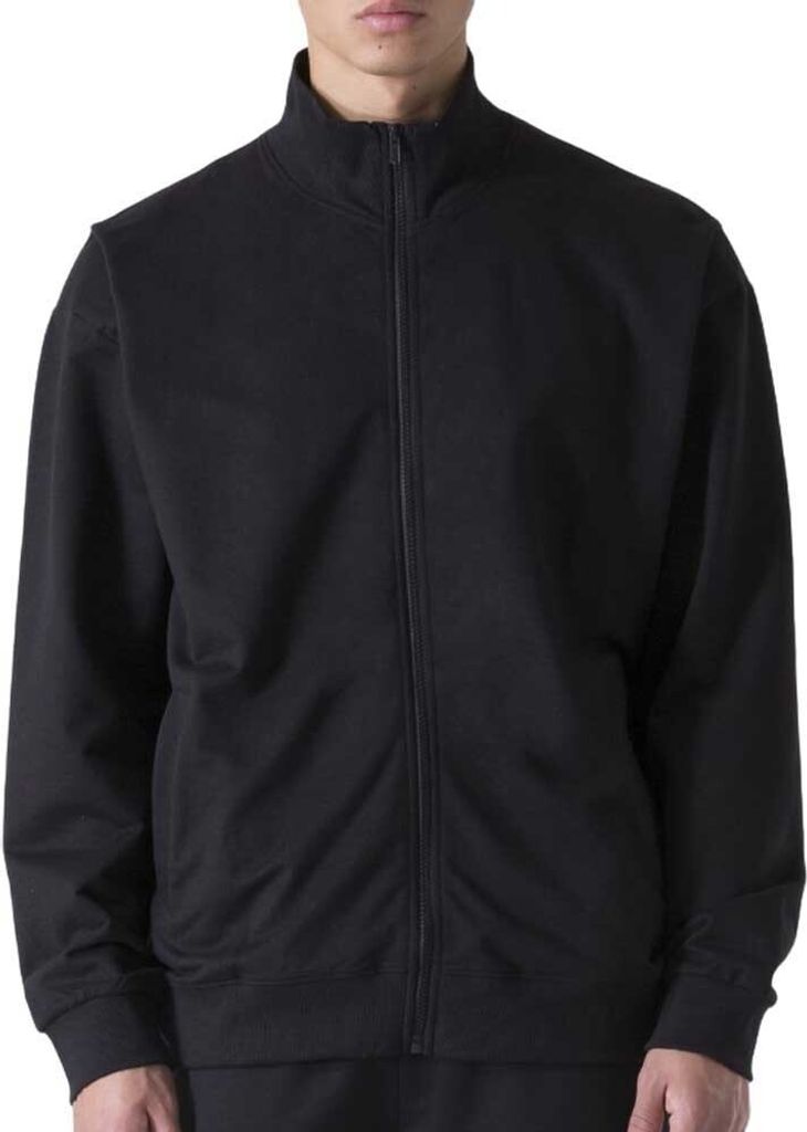 Everlast Zipped Sweater Back Square Logo Zwart