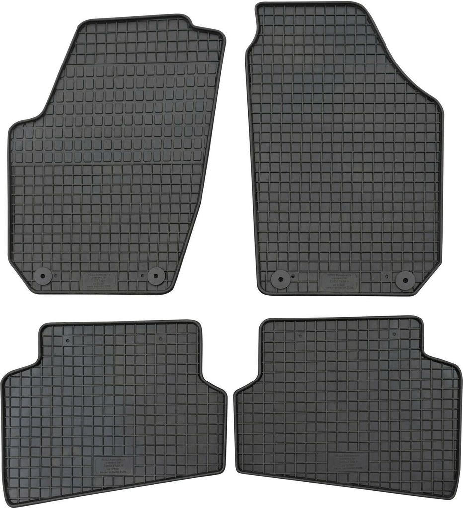 do Skoda Fabia II od 03/2007-10/2014 gumowe dywaniki PETEX Zdjęcie produktu 