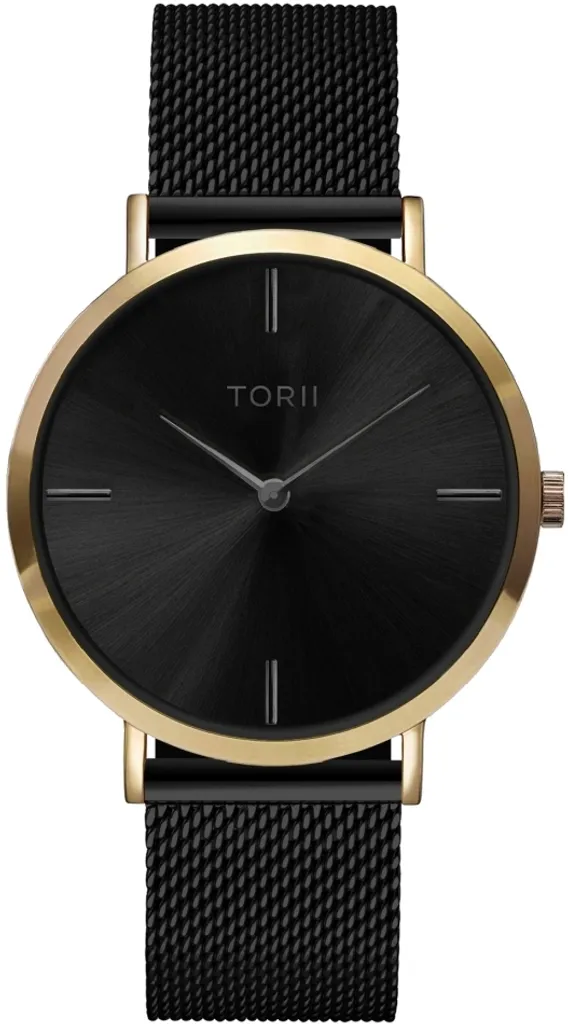 Montre TORII G38BM.BA Noire Mixte - Design Classique Fashion Chic
