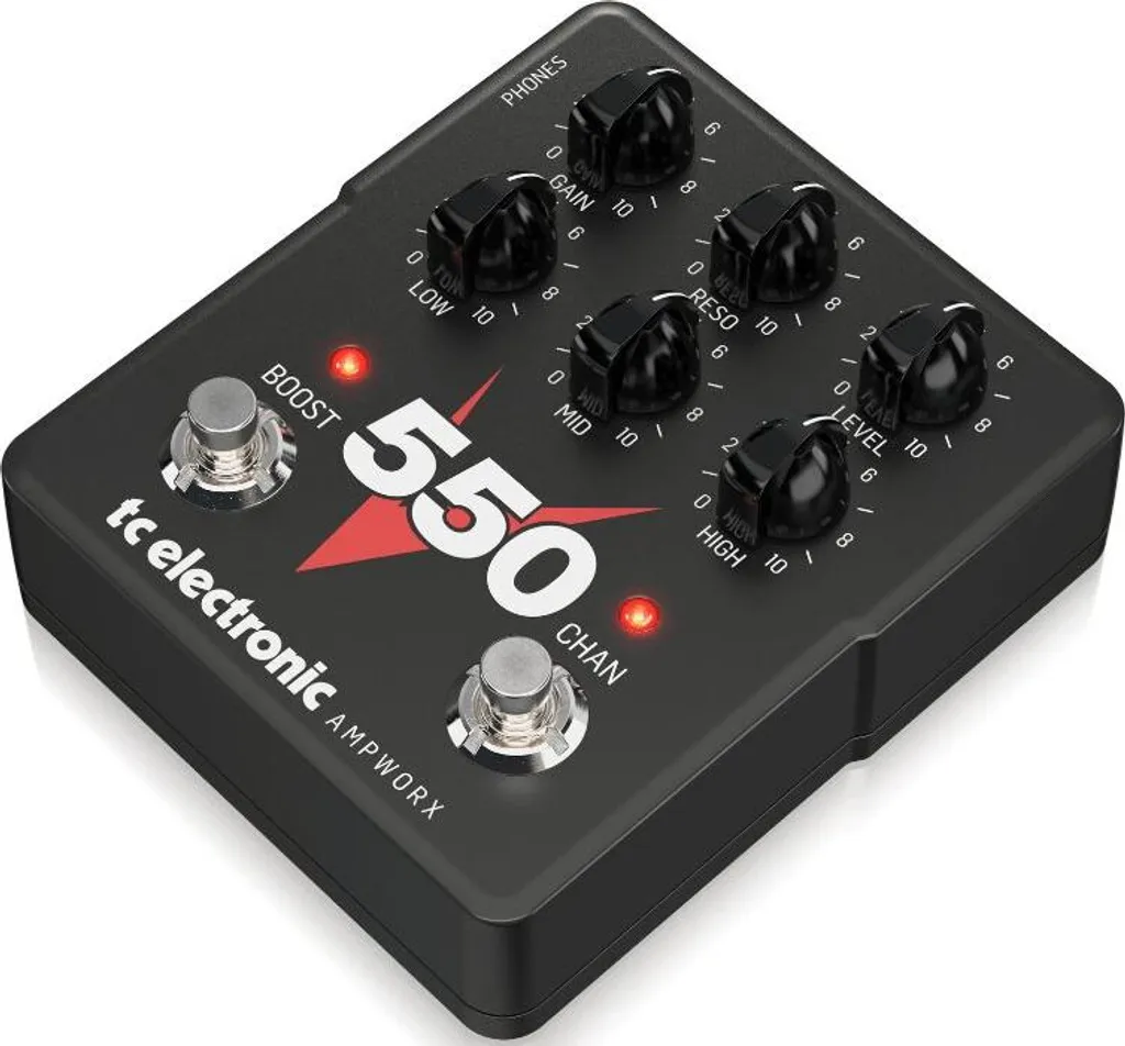Tête d'ampli basse TC Electronic V550 idéale pour la scène et le studio