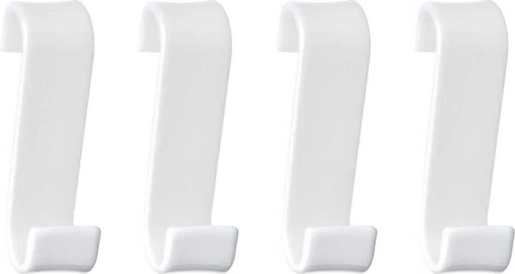 4 appendiabiti per termoarredo bianchi | Merlino