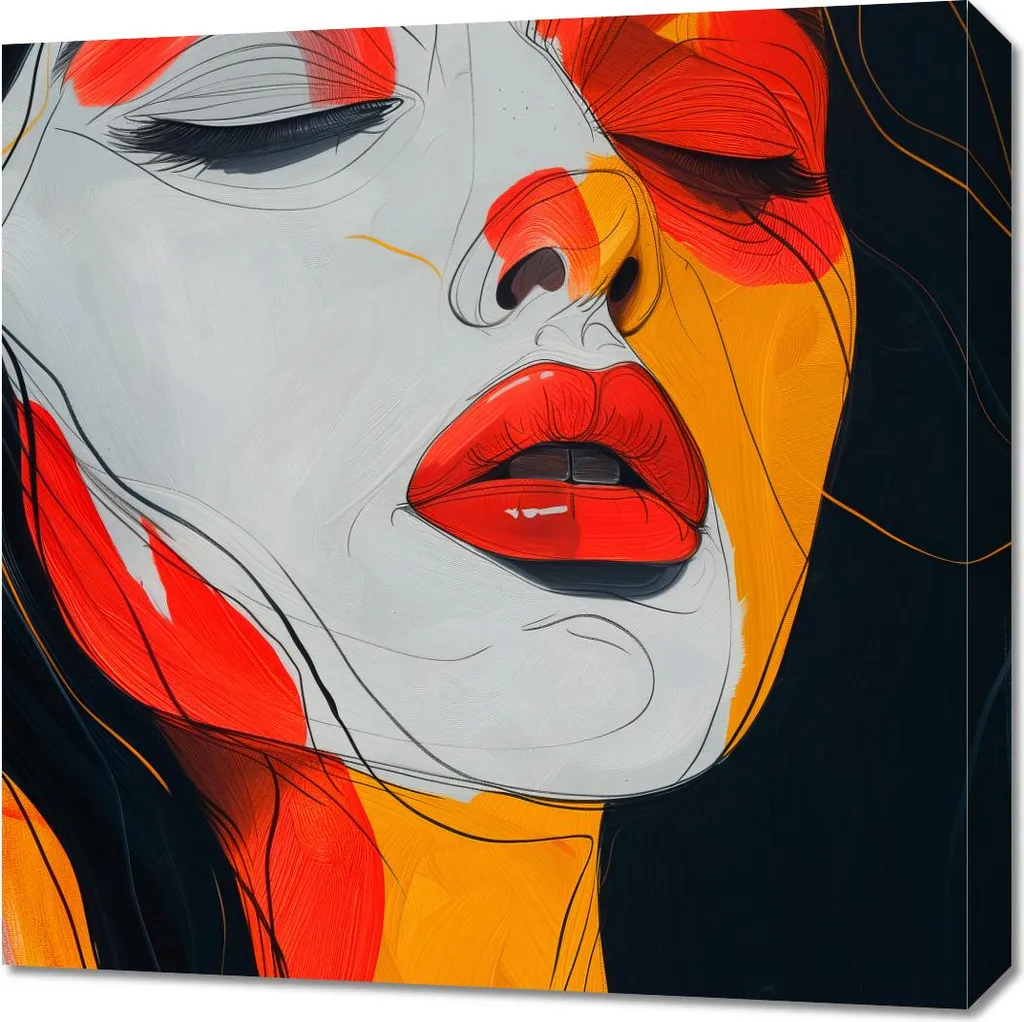 Décoration Murale Image 60 x 60 cm à effet de réflexion artistique