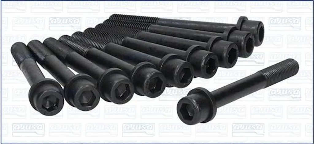 Boulons de tête Opel Astra H 07- en acier trempé ultra résistant 10pcs