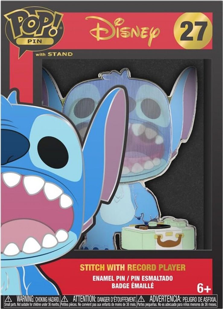 FUNKO Disney Stitch z gramofonem 27 WDPP0072
