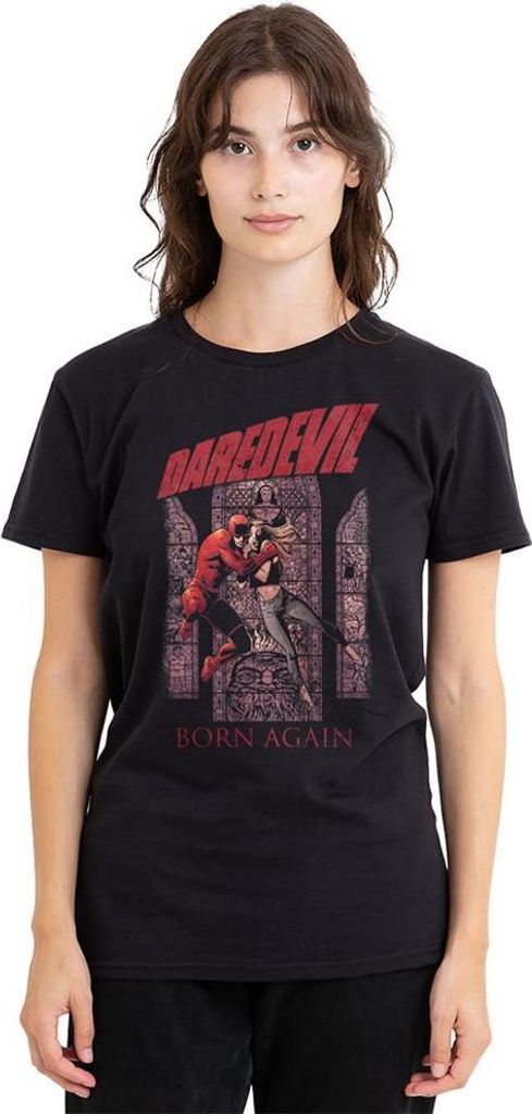 Daredevil - "Born Again" T-Shirt für Damen TV21747 (S) (Schwarz)